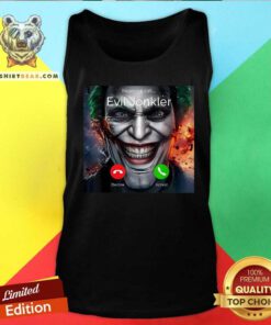 Nice Humor Horror Incoming Call From Evil Jonkler Halloween Tank-top