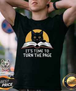 Nice It's Time To Turn The Page Kamala Harris T-Shirt