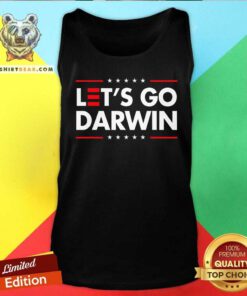 Nice Let's Go Darwin Charles Tank-top