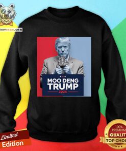 Nice Moo Deng For Trump 2024 Sweatshirt