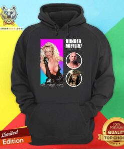 Nice Munder Mifflin Pamela Anderson Bill Goldberg Jack Sparrow Hoodie