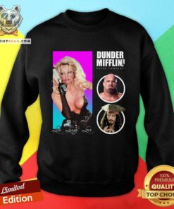 Nice Munder Mifflin Pamela Anderson Bill Goldberg Jack Sparrow Sweatshirt
