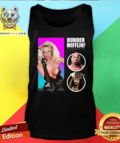 Nice Munder Mifflin Pamela Anderson Bill Goldberg Jack Sparrow Tank-top