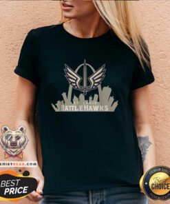 Nice St. Louis Battle Hawks V-neck