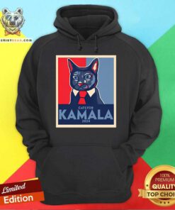 Official Anne Burrell Cat For Kamala Harris 2024 Retro Hoodie