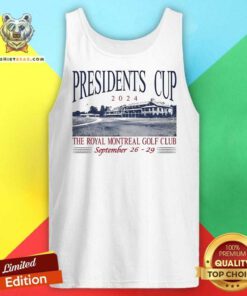Official Barstool Golf X Presidents Cup Clubhouse Tank-top
