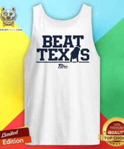 Official Beat Texas Blue By Ninety Tank-top