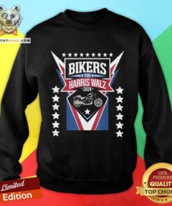 Official Bikers For Harris Walz 2024 Election Sweatshirt