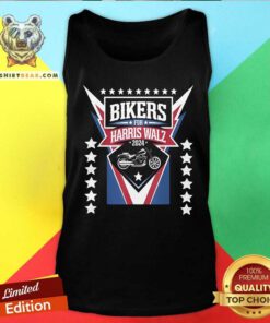 Official Bikers For Harris Walz 2024 Election Tank-top