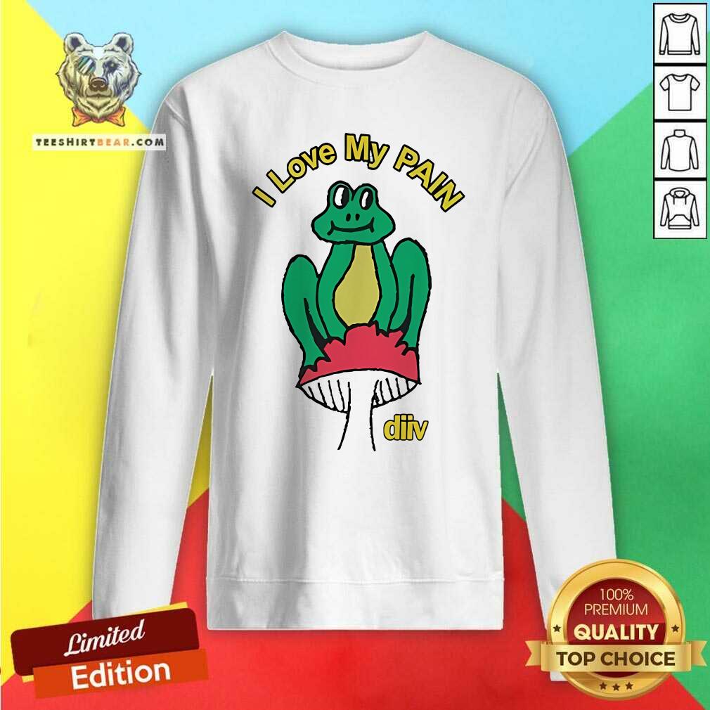 Official DIIV I Love My Pain Tour Sweatshirt