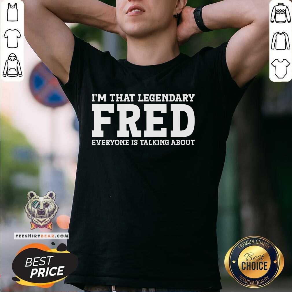 Official Fred Personal Name First Name Fred T-Shirt