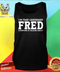 Official Fred Personal Name First Name Fred Tank-top