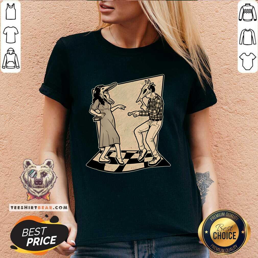 Official Ghost Couple Dance Classic V-neck