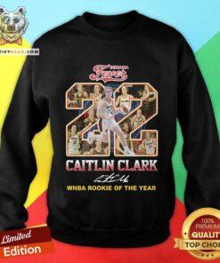 Official Indiana Fever X Caitlin Clark 22 WNBA Rookie Of The Years Sweatshirt