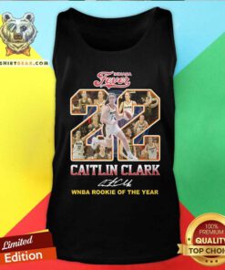 Official Indiana Fever X Caitlin Clark 22 WNBA Rookie Of The Years Tank-top
