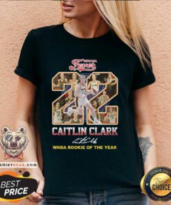 Official Indiana Fever X Caitlin Clark 22 WNBA Rookie Of The Years V-neck