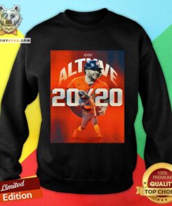 Official Jose Altuve Records His 3rd Career 20 20 Season Sweatshirt