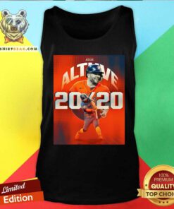 Official Jose Altuve Records His 3rd Career 20 20 Season Tank-top