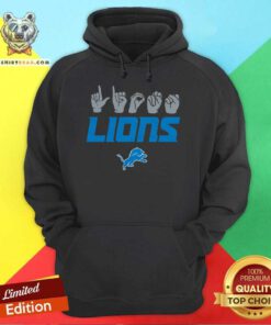 Official Love Sign X Lions ASL Hoodie