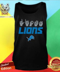 Official Love Sign X Lions ASL Tank-top