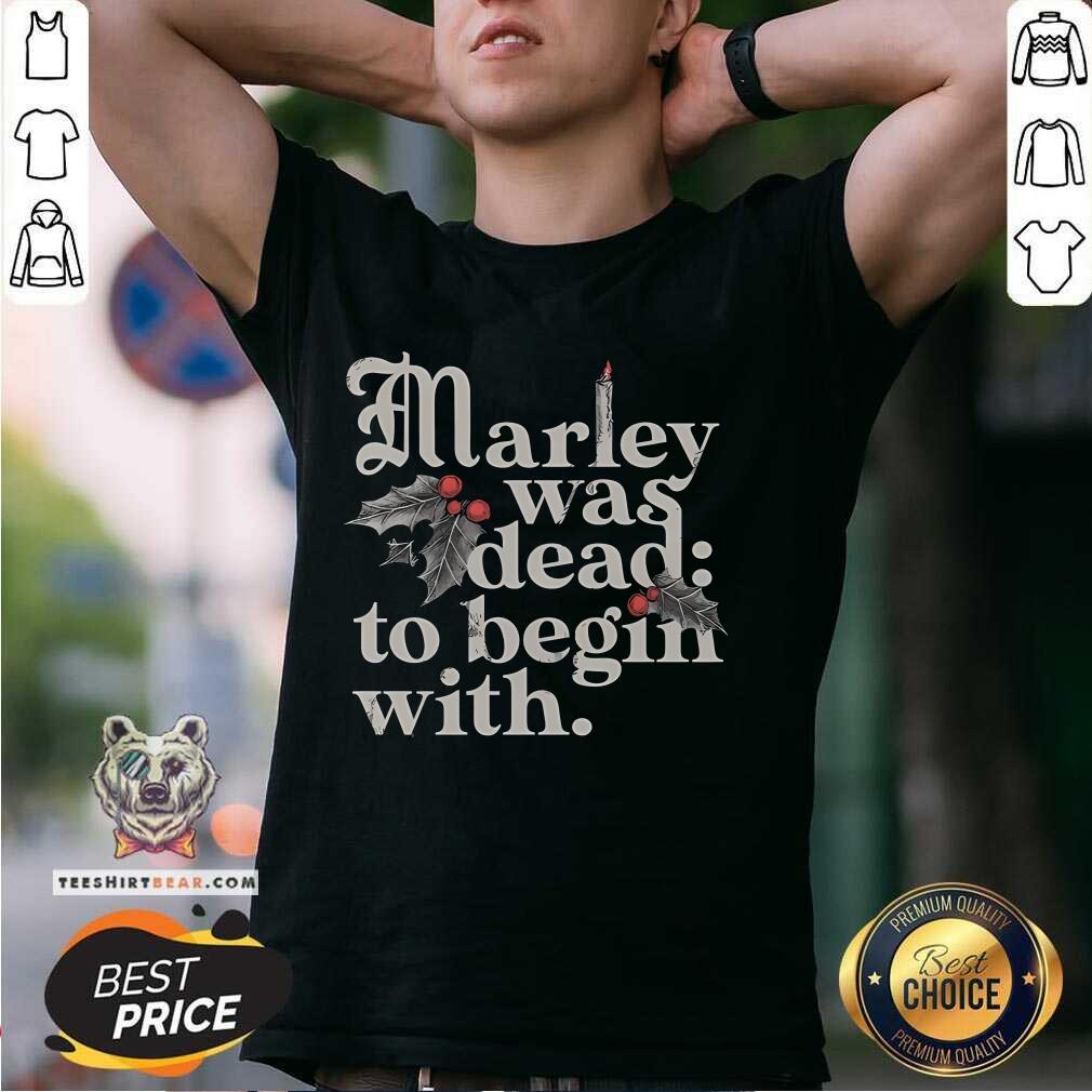 Official Marley Was Dead To Begin With T-Shirt