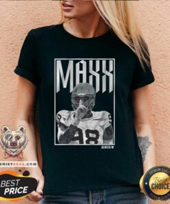 Official Maxx Crosby Shhh Celebration V-neck