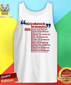 Official Pulp US Tour This Is What We Do For An Encore Ecru Tank-top