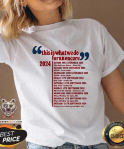 Official Pulp US Tour This Is What We Do For An Encore Ecru V-neck