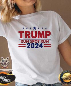 Official Trump Run Spot Run 2024 V-neck
