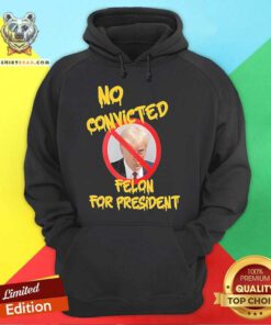 Original Chris Mowrey Wearing No Convicted Felon For Trump Hoodie