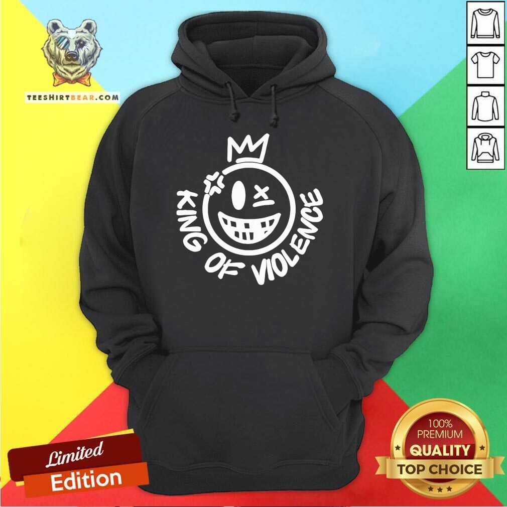 Original Chuck Liddell Wearing King Of Violence Hoodie