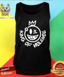 Original Chuck Liddell Wearing King Of Violence Tank-top