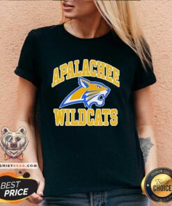 Original Falcons Apalachee High School Wildcats V-neck