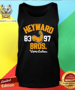 Original Heyward 83 97 Bros The Legacy Continues Tank-top
