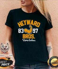Original Heyward 83 97 Bros The Legacy Continues V-neck