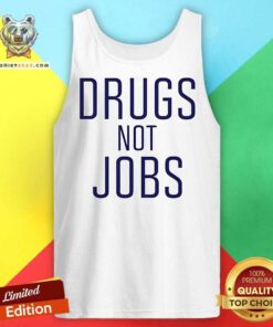 Original Jason Pierce Wearing Drugs Not Jobs Tank-top