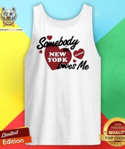Original Mia Healey Wearing Somebody In New York Loves Me Guizio Tank-top