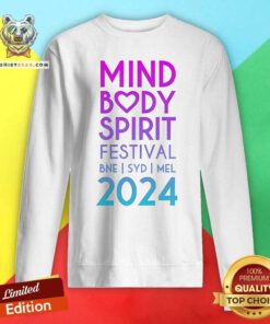 Original Mind Body Spirit Festival Two Sided Standard Event Sweatshirt
