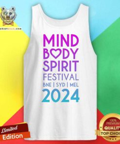 Original Mind Body Spirit Festival Two Sided Standard Event Tank-top
