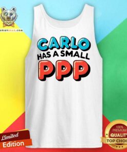 Original Moe Sargi Carlo Has A Small Ppp Tank-top