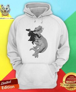 Original Punching A T-Rex Like A Boss Hoodie