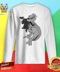 Original Punching A T-Rex Like A Boss Sweatshirt