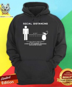Original Social Distancing Alien Face Hugger Hoodie