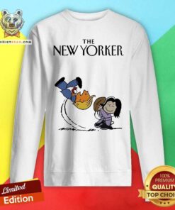 Original The New Yorker Kamala Harris And Donald Trump Peanuts Sweatshirt