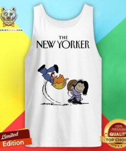 Original The New Yorker Kamala Harris And Donald Trump Peanuts Tank-top