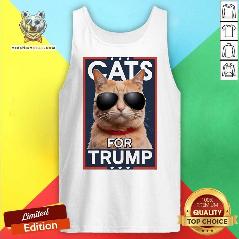 Original They're Eating The Pets Cats For Trump Tank-top