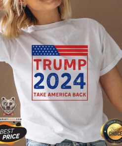 Original Trump 2024 Take America Back V-neck