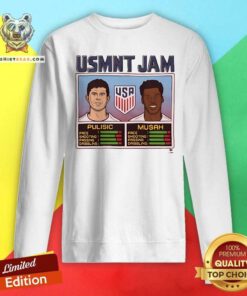 Original USMNT Jam Pulisic And Musah Sweatshirt