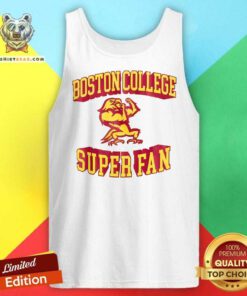 Premium Boston College Super Fan Mascot Tank-top