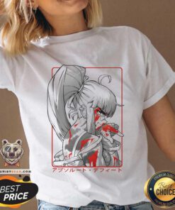 Premium Eyepatch Wolf Crow Absolute Defeat V-neck